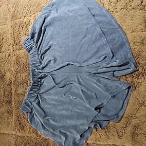 Lululemon Flow in Elegance blue shorts Rare Excellent size 2